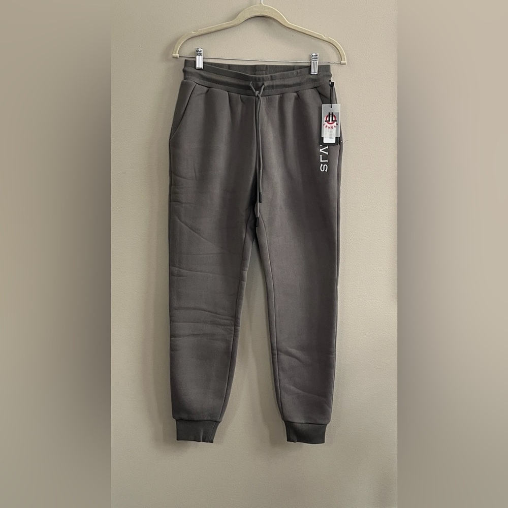 Levels Aysia Premium grey sweatpant joggers in grey size large